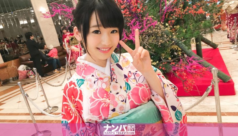 成人式ナンパ 02 in 原宿