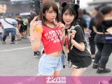日本最大級のEDMフェスでナンパしたJD2人組！イベントサークル同士の交流と称しホテルに連れ込み酒を飲ませてフニャフニャにさせたら、秘密の4Pフェス開催♪
